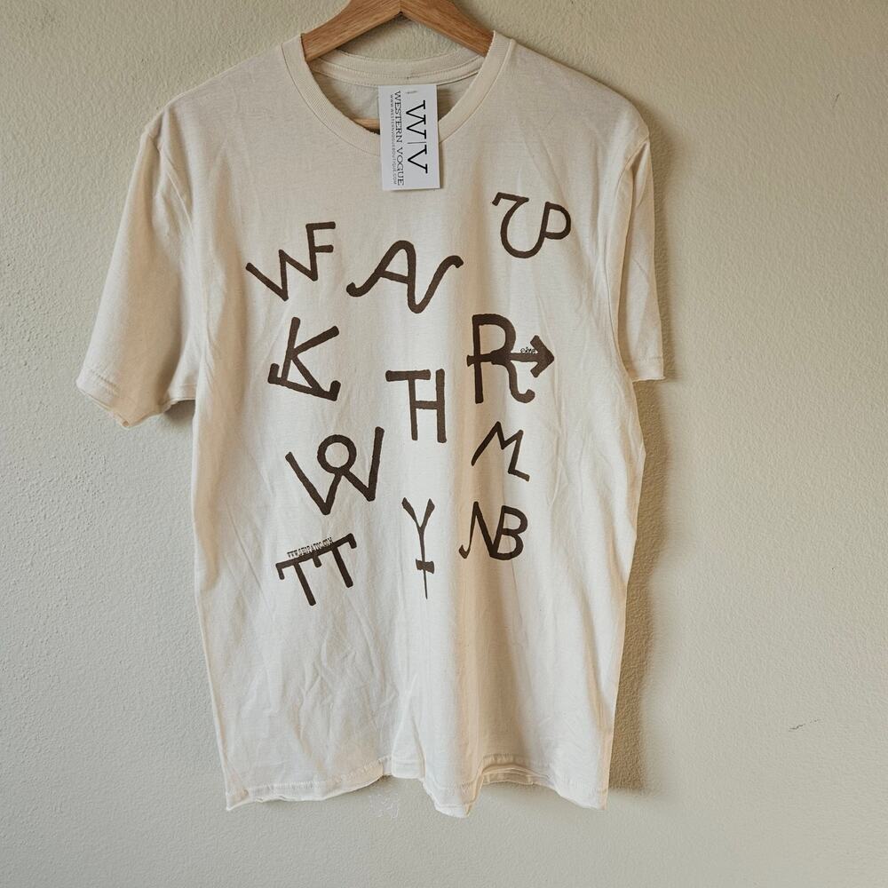 GINAS Tees Cattle Brand Tee Medium